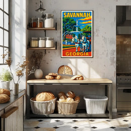 Savannah, Georgia Poster