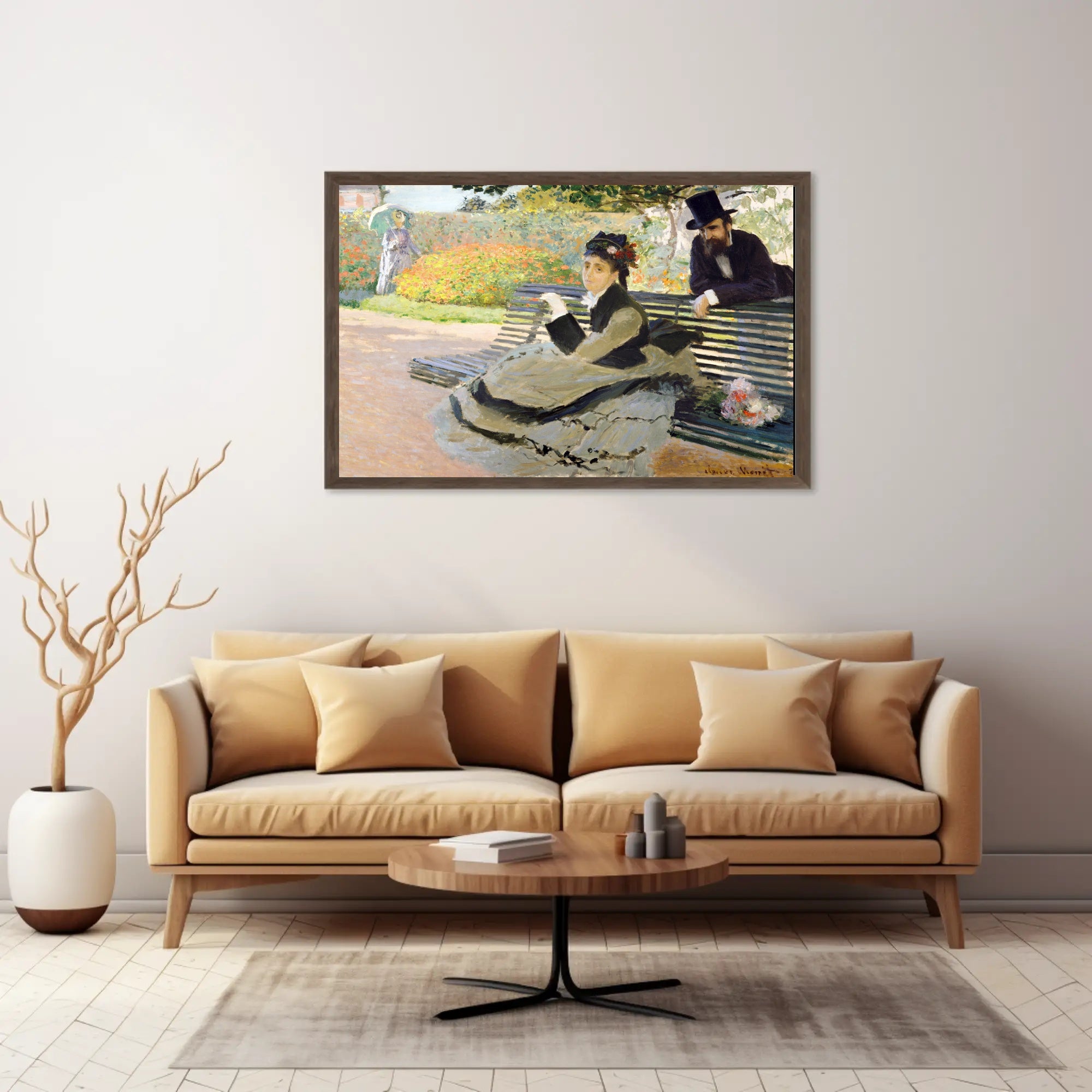 Afternoon in the Garden Poster