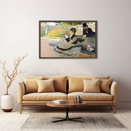 Afternoon in the Garden Poster