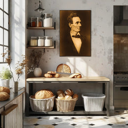 Abraham Lincoln Crossed Arms Poster Wall Art Decor PosterGoat