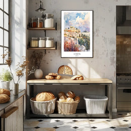Athens, Greece A Timeless Landscape Poster