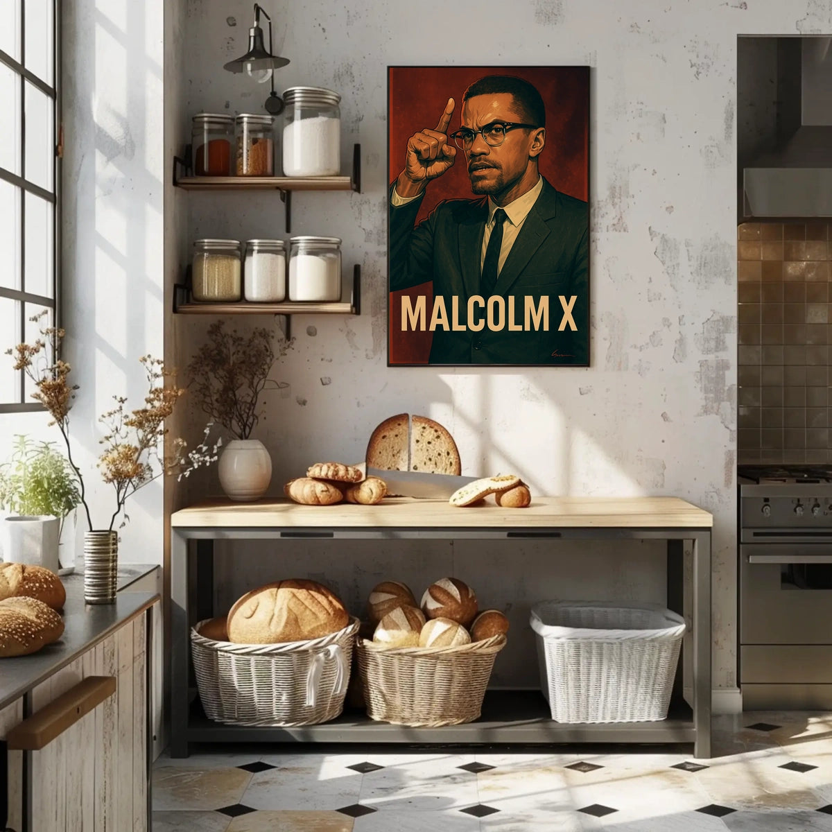 Malcolm X Poster