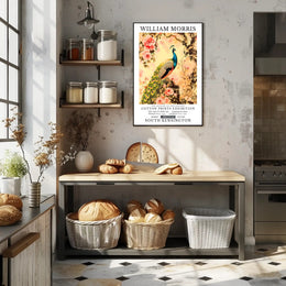 Cotton Prints Exhibition Peacock Poster Cultural or Heritage Poster