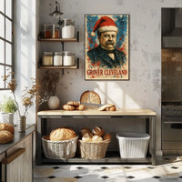 Grover Cleveland 24th President of the United States Christmas SeriesPoster