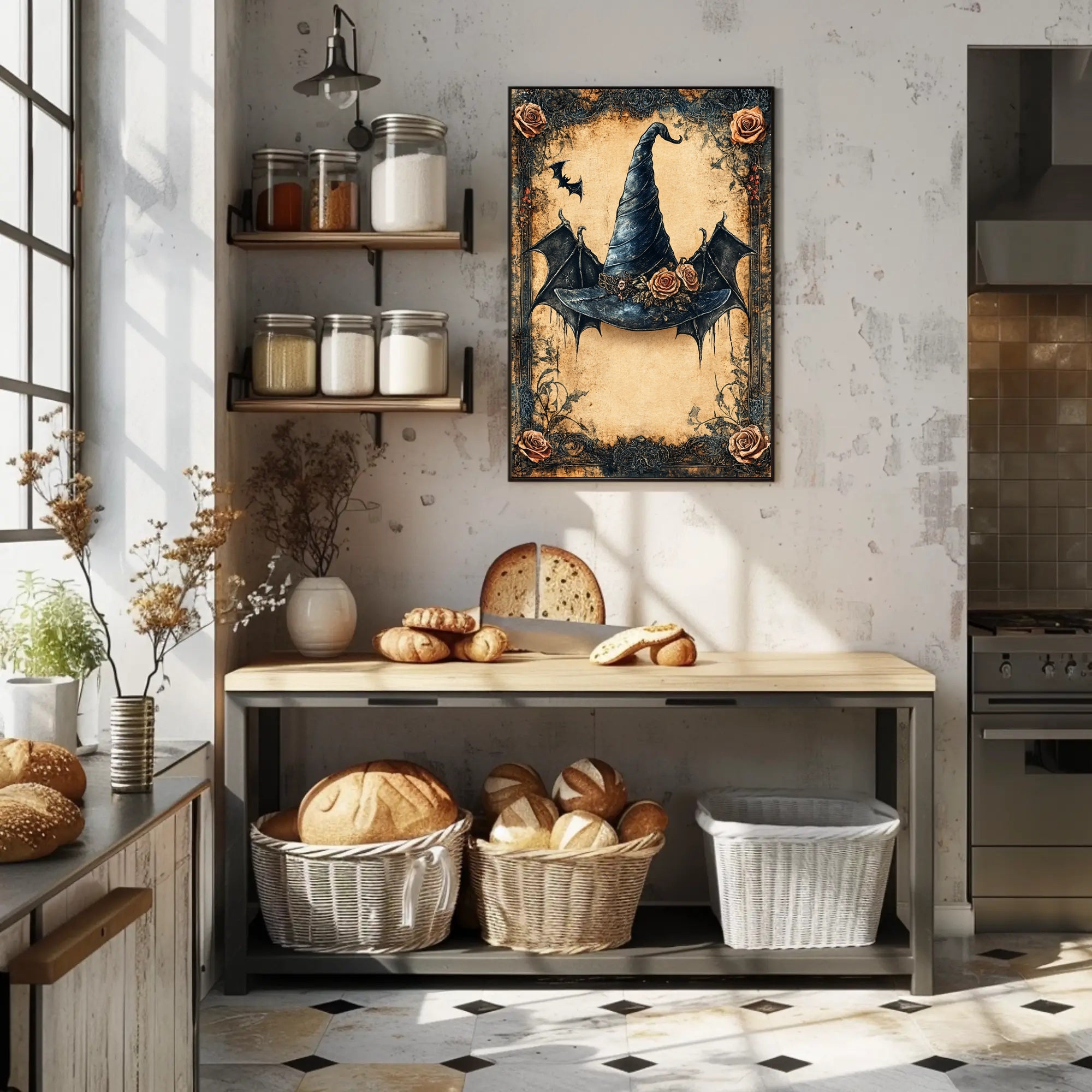 Enchanted WitchS Hat Poster