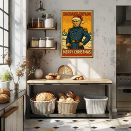 Zachary Taylor Merry Christmas Poster