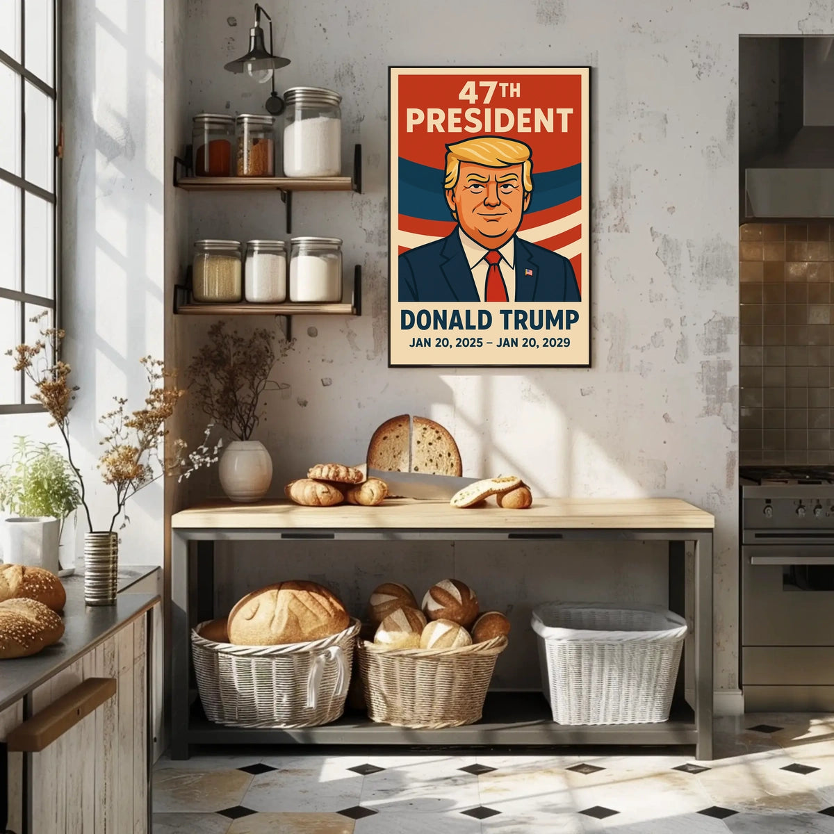 Donald Trump The Pinnacle of Leadership Poster