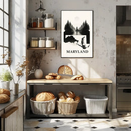 Maryland Scenic Poster