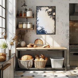 Gothic Skulls And Roses Poster