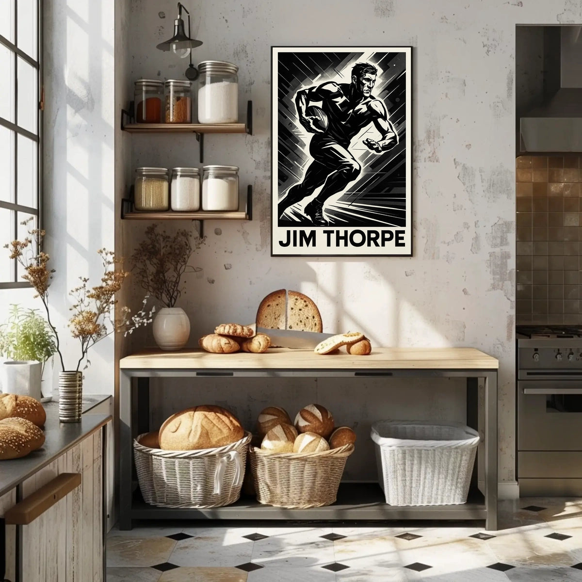 Jim Thorpe Athletic Legend Poster