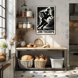Jim Thorpe Athletic Legend Poster
