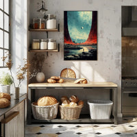 Cosmic Landscape Exploration Poster PosterGoat