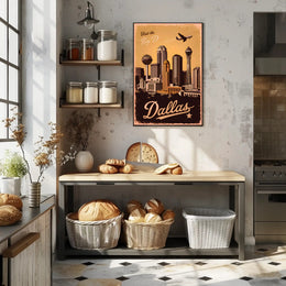 Discover Dallas Poster