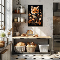 Enchanted Fox in Bloom