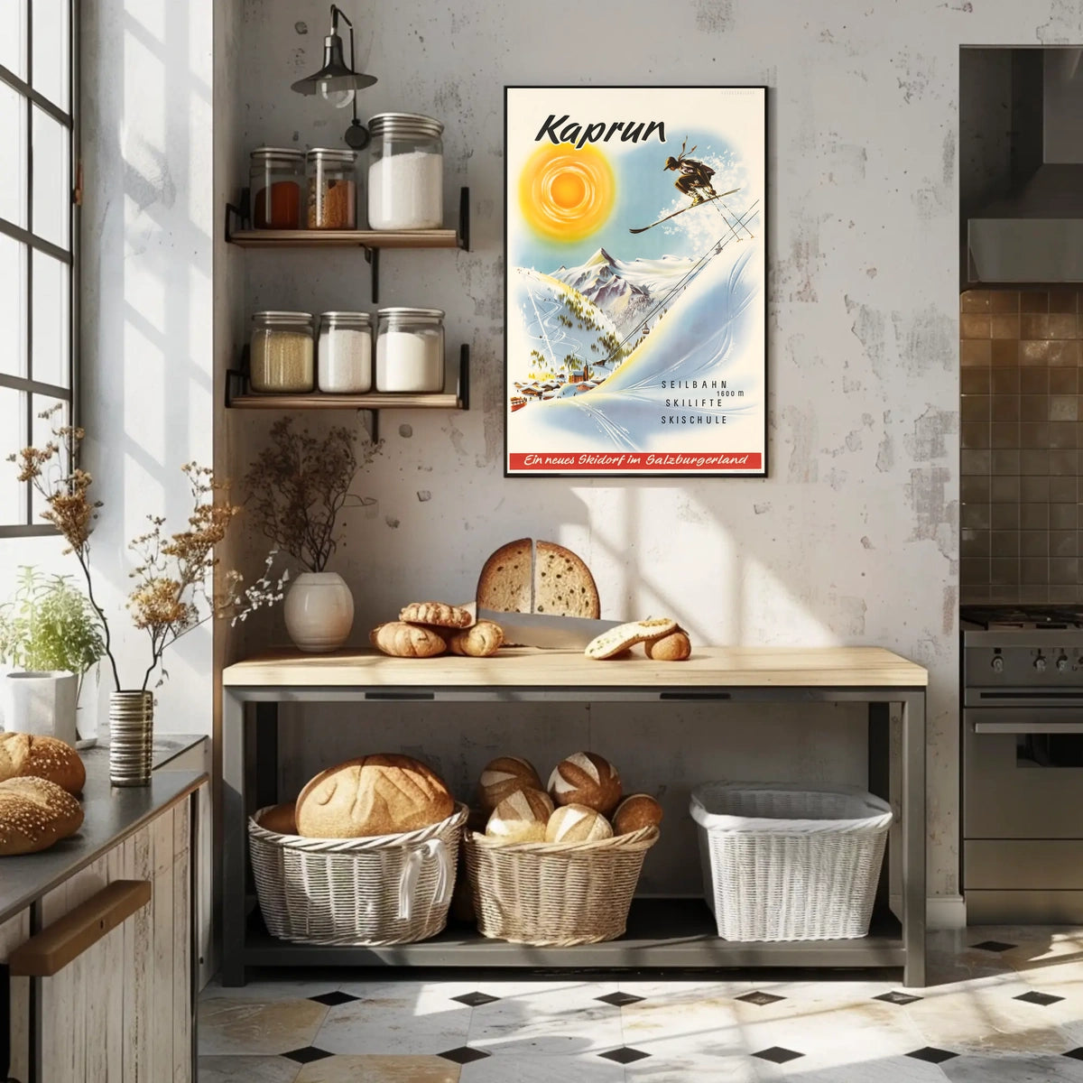 Kaprun Ski Adventure Poster