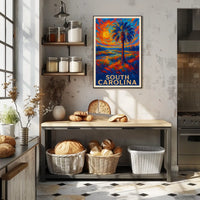South Carolina Sunset Poster