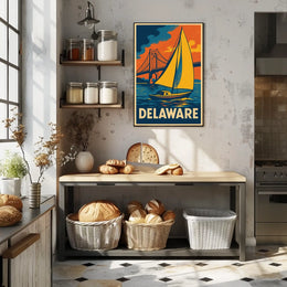 Delaware Travel Poster
