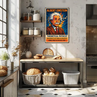 Albert Einstein Theoretical Physicist Poster
