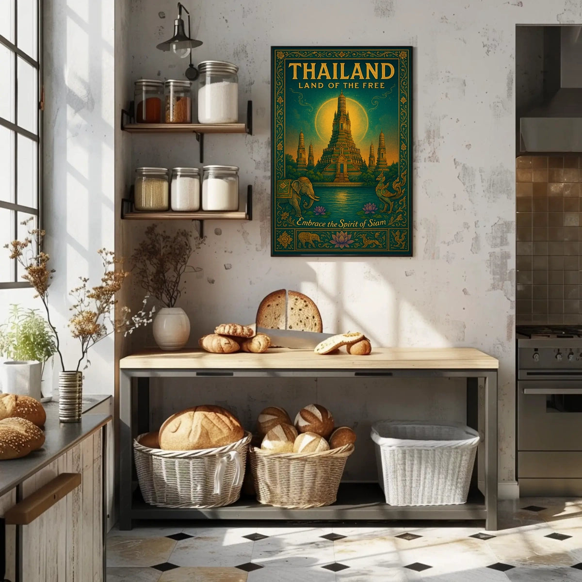Thailand Land Of The Free Poster