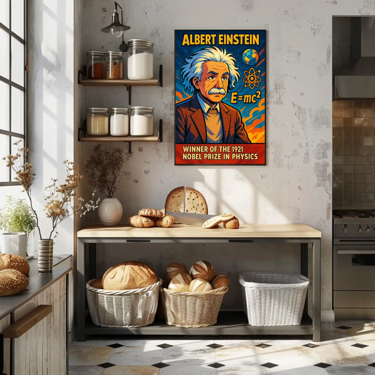 Albert Einstein Nobel Prize Winner Poster