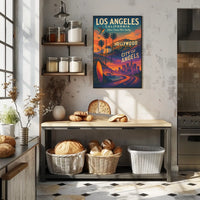 Los Angeles City Of Angels Poster