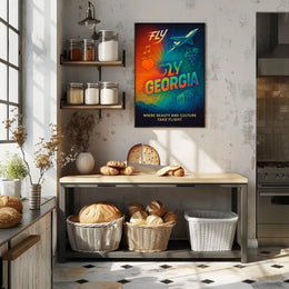 Fly Georgia Poster