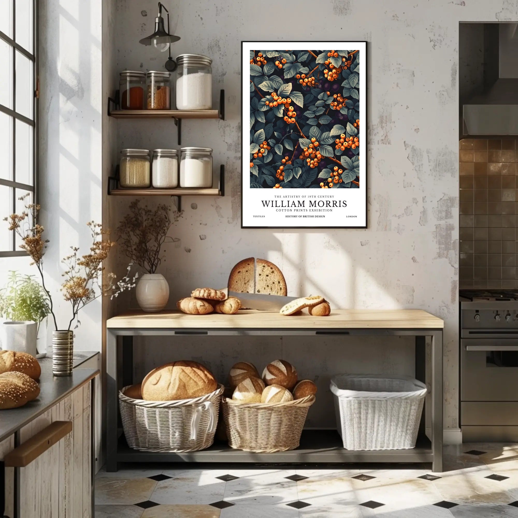William Morris 19th Century Art Poster