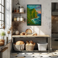 National Park of American Samoa Adventure Poster