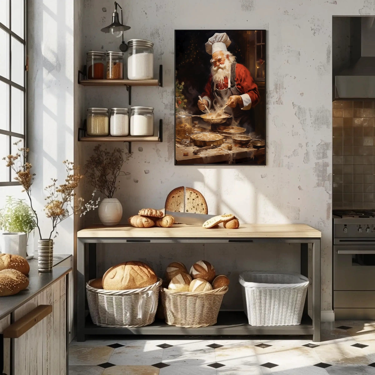 SantaS Culinary Delight Poster