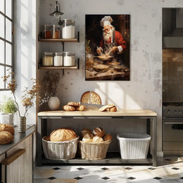 SantaS Culinary Delight Poster
