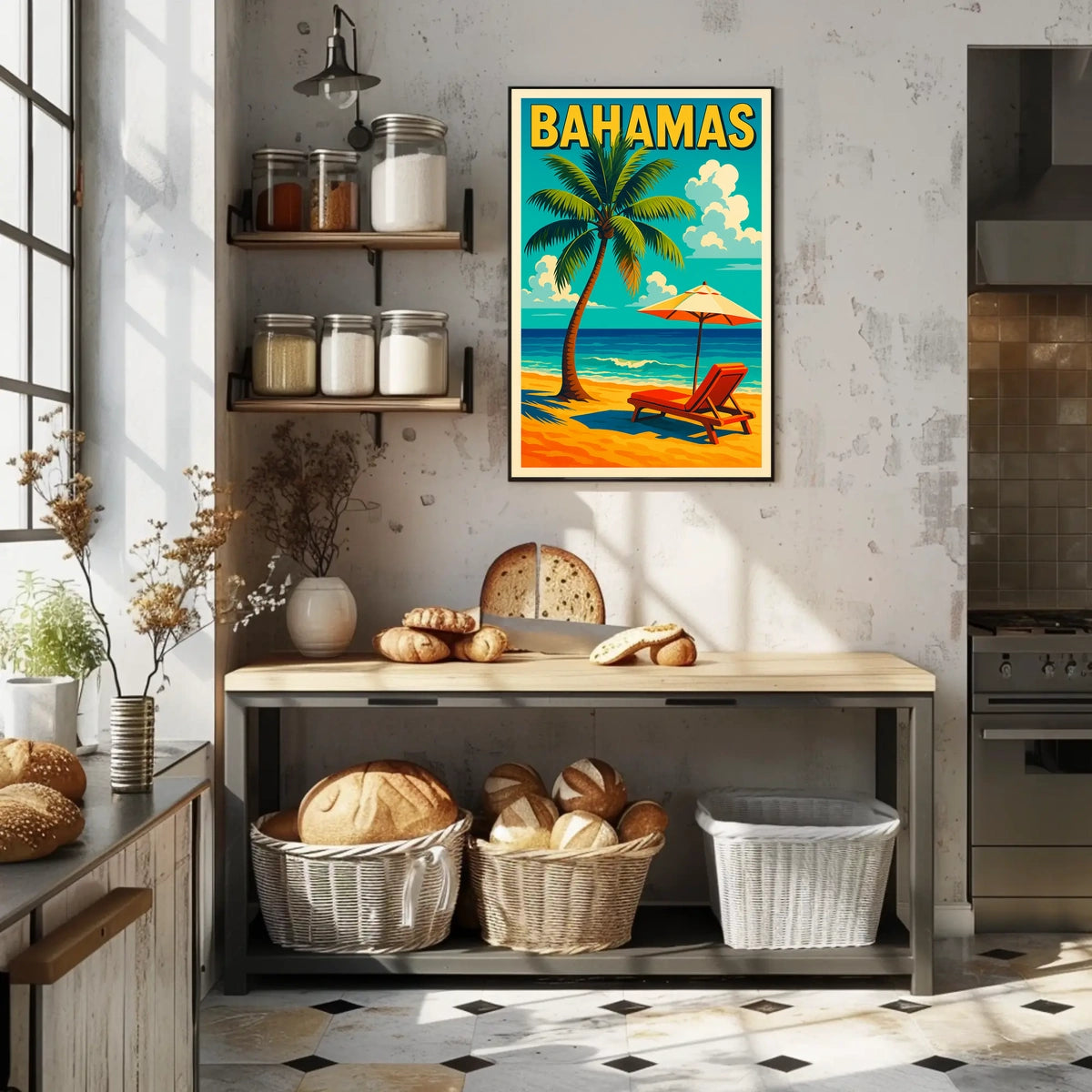 Bahamas Beach Paradise Poster