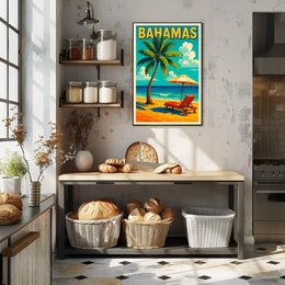 Bahamas Beach Paradise Poster