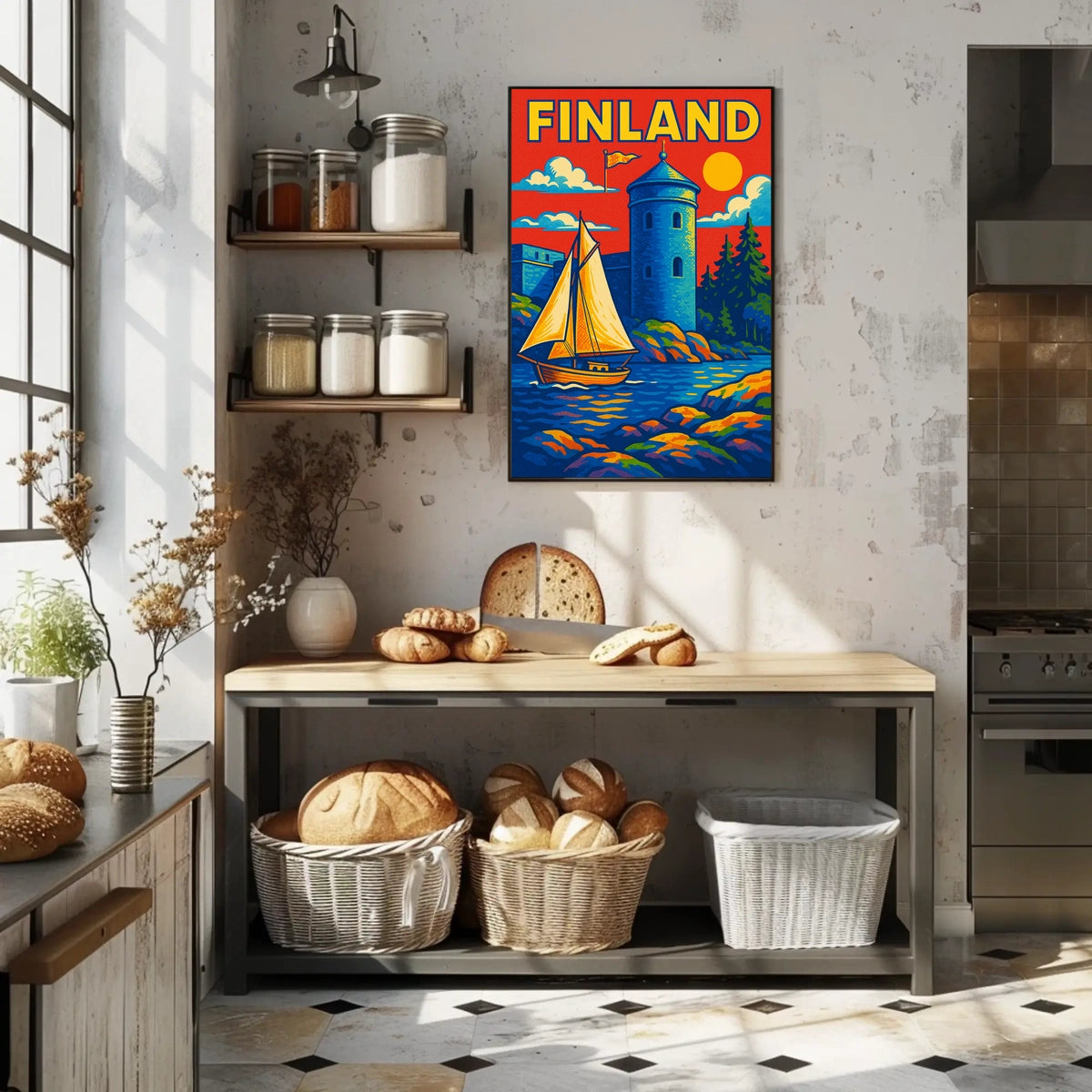 Finland Scenic Poster
