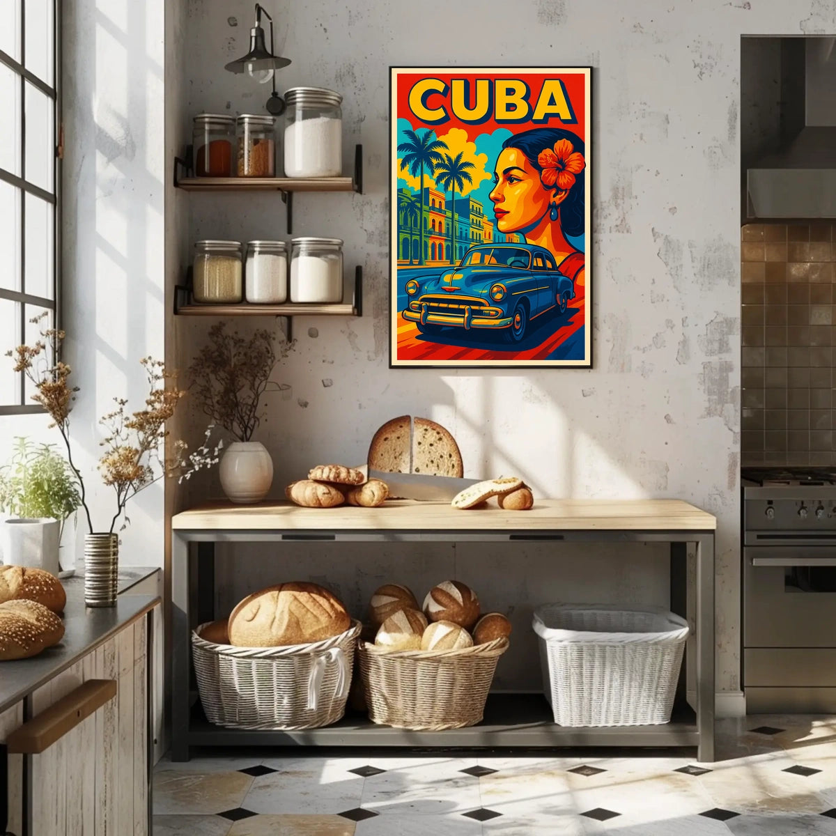 Vibrant Cuba Poster