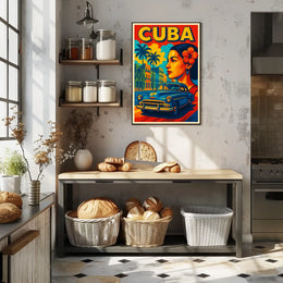 Vibrant Cuba Poster