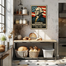 George Washington 1st President Poster