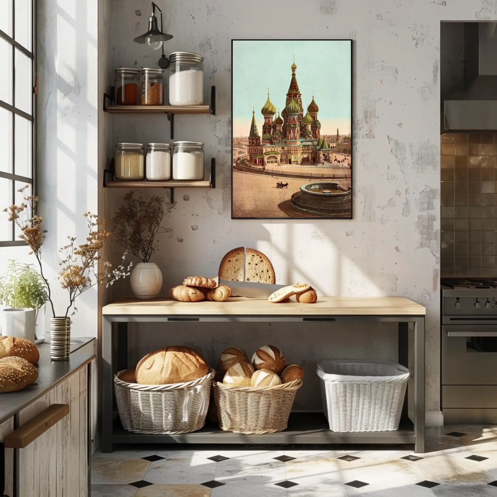 Iconic Russian Architecture Poster PosterGoat
