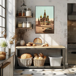 Iconic Russian Architecture Poster PosterGoat