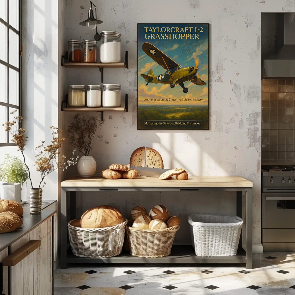 Taylorcraft L2 Grasshopper Poster