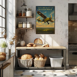 Taylorcraft L2 Grasshopper Poster