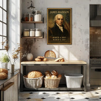 James Madison Poster