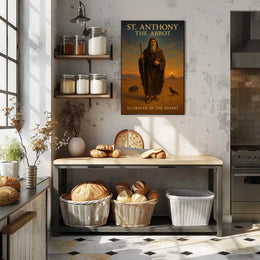 St. Anthony The Abbot Guardian Of The Poster