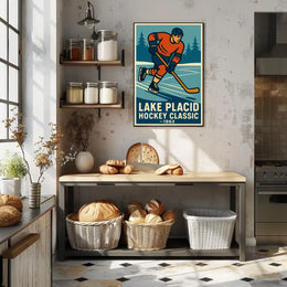 Lake Placid Hockey Classic Poster