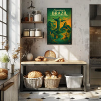 Experience Brazil A Symphony of Culture and Nature Poster