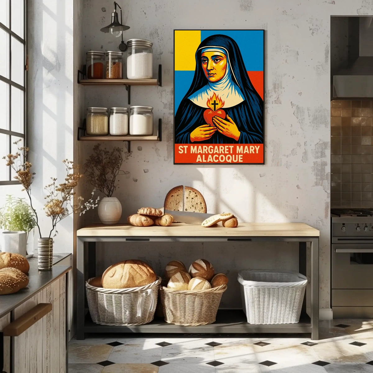 St. Margaret Mary Alacoque Poster