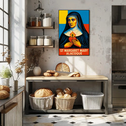 St. Margaret Mary Alacoque Poster