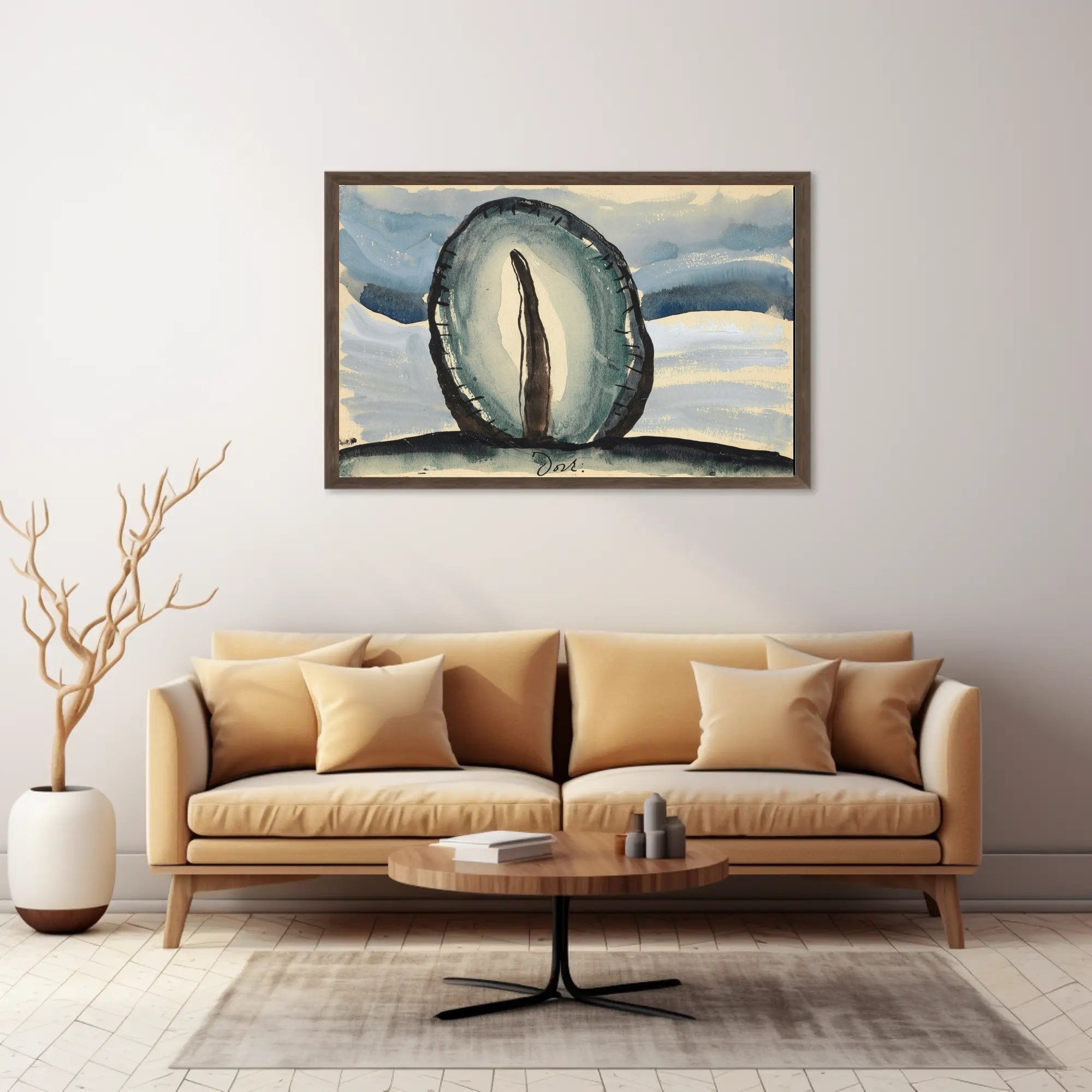 Abstract Landscape Poster