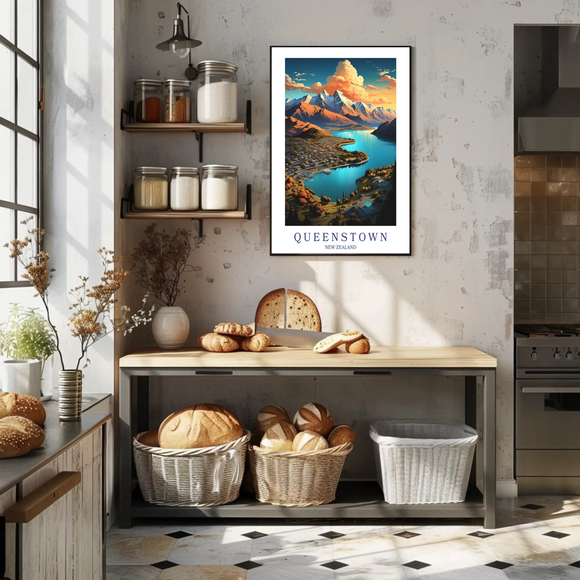 Scenic Queenstown Poster PosterGoat