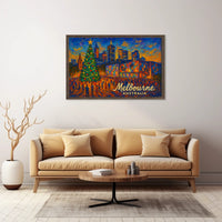 Christmas in Melbourne Poster