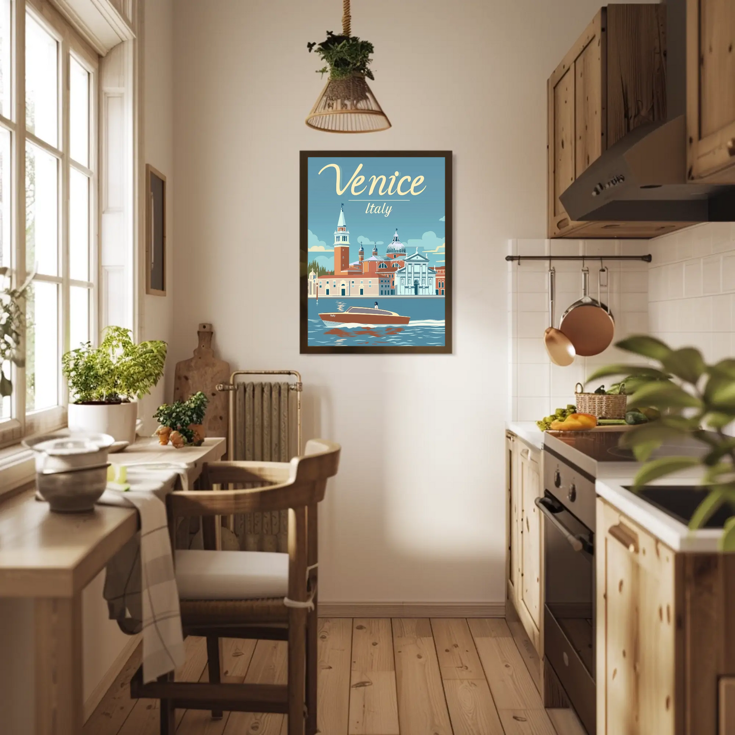 Venice, Italy Vintage Style Poster